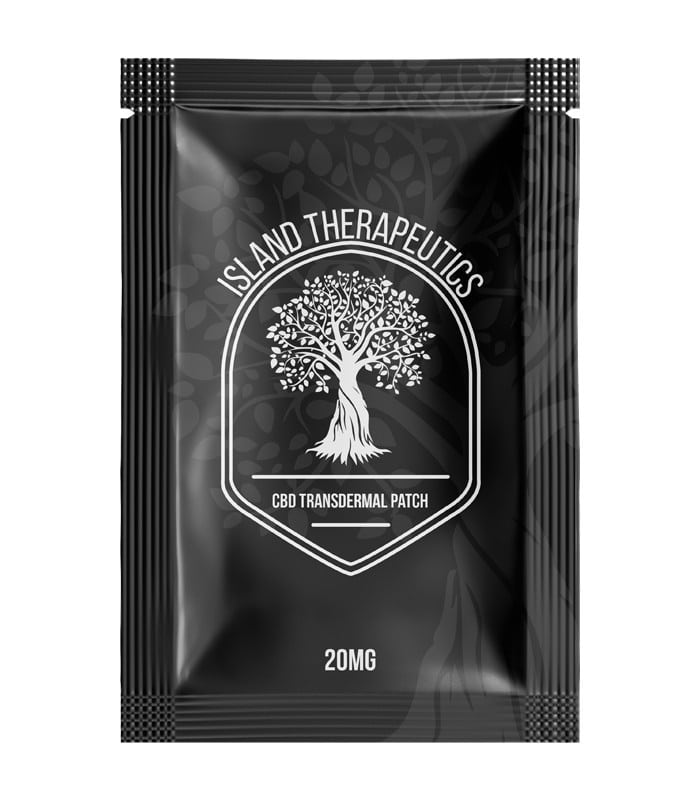 Island Therapeutics CBD Transdermal Patch with 20mg Cannabidiol (10 Pack)