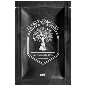 Island Therapeutics CBD Transdermal Patch with 40mg Cannabidiol (10 Packs)