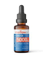 Mellow Oil Purity CBD Oil 30ml with 5000mg Cannabidiol / 166mg CBD per mL