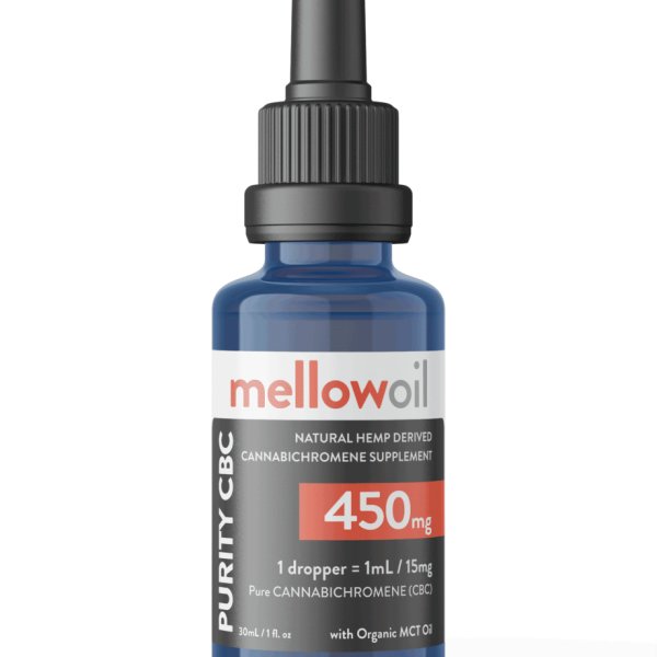 Mellow Oil Purity CBC Oil with 450mg Cannabichromene / 15mg of Cannabichromene per mL
