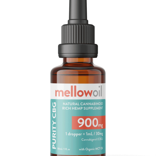 Mellow Oil Purity CBG Oil 900mg with Pure CBG / 30mg of Cannabigerol per mL