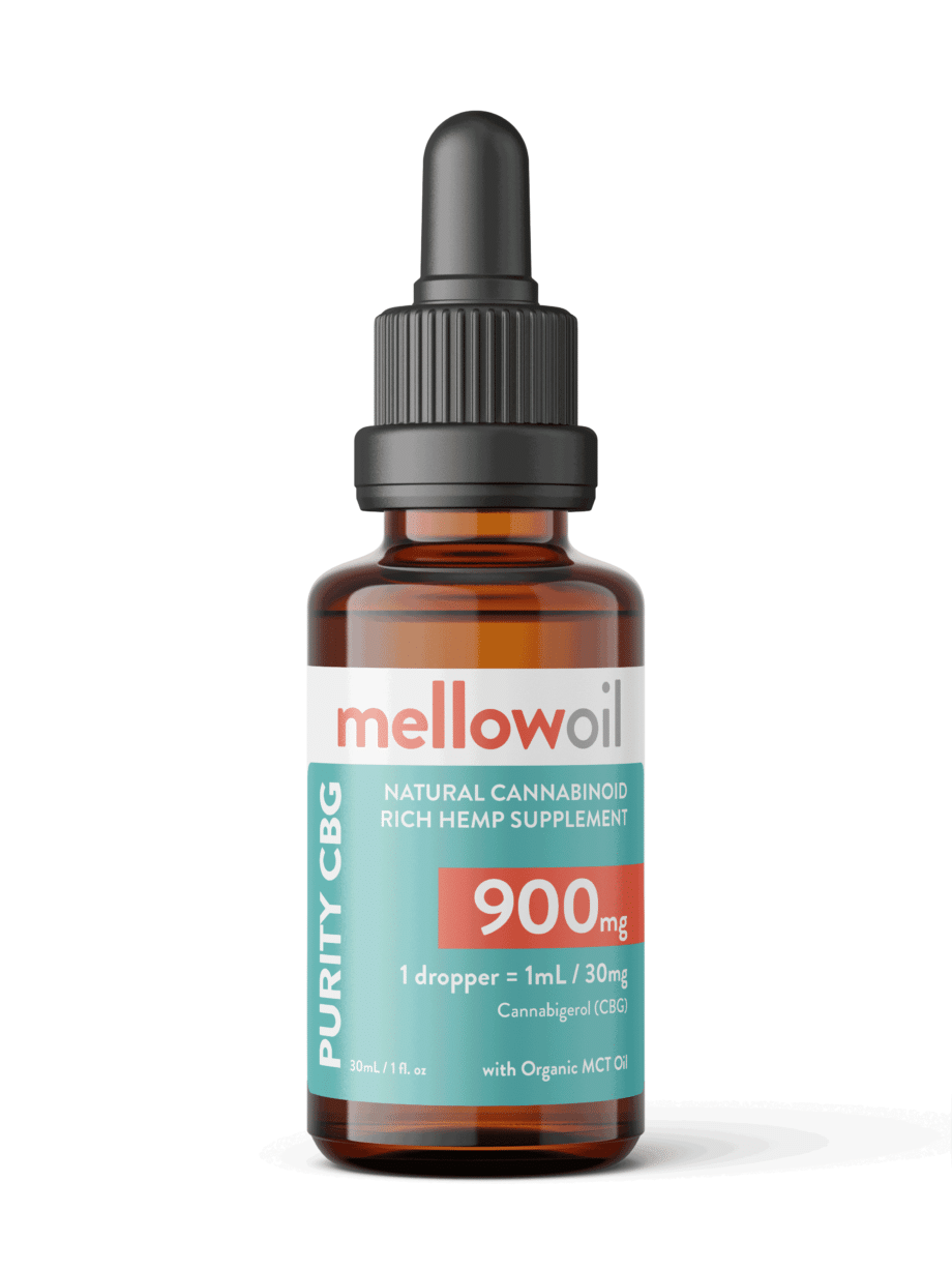 Mellow Oil Purity CBG Oil 900mg with Pure CBG / 30mg of Cannabigerol per mL