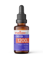 Mellow Oil Broad Spectrum CBD Oil 30ml with 1200mg Cannabidiol / 40mg CBD per mL