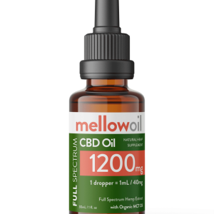 Mellow Oil Full Spectrum CBD Oil 30ml with 1200mg Cannabidiol / 40mg CBD per mL